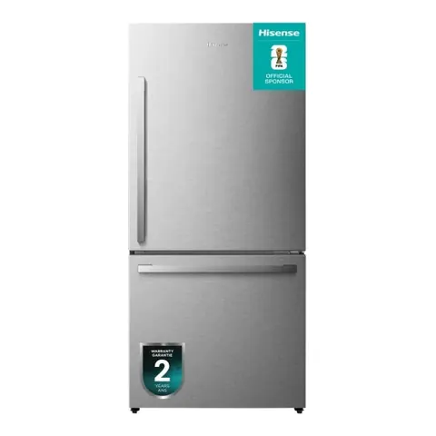 Hisense Réfrigérateur congélateur en bas 31″, profondeur comptoir, 14,7 pi³, inox