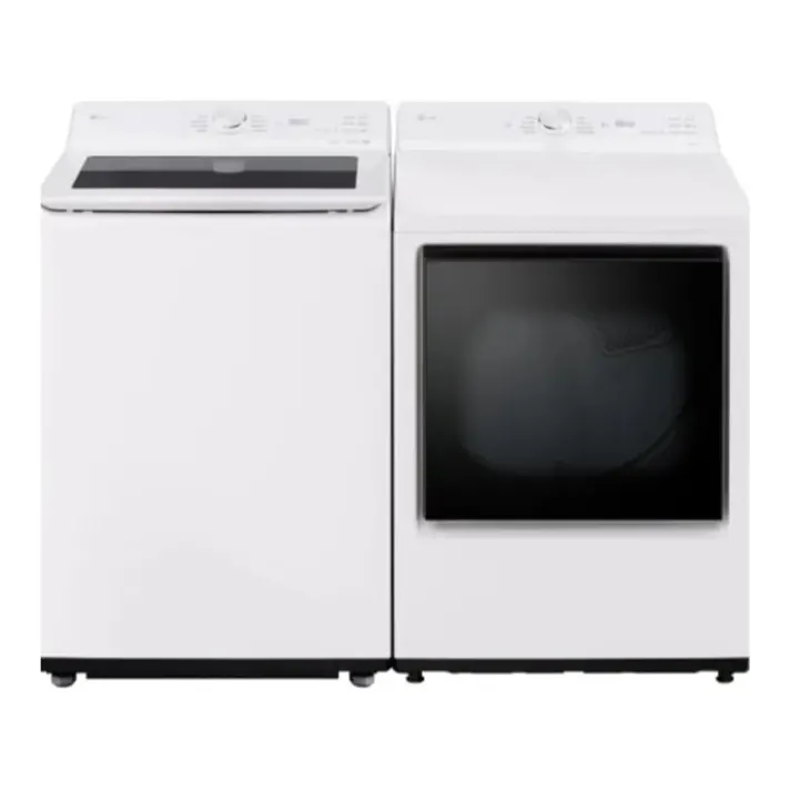 LG Ensemble laveuse 5,8 pi³ et sécheuse électrique 7,3 pi³, 27″, blanc, photo 1