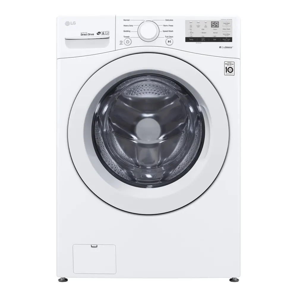 LG Laveuse frontale 27″, 5,2 pi³, blanche, photo 1