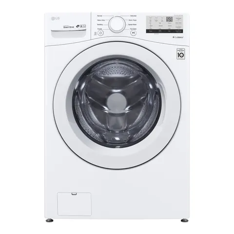 LG Laveuse frontale 27″, 5,2 pi³, blanche