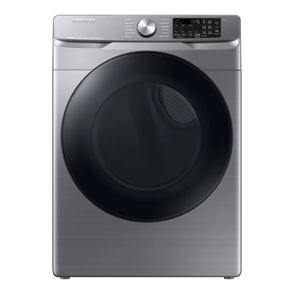 Samsung Sécheuse au gaz 27″, 7,5 pi³, ENERGY STAR, 12 cycles, platine, photo 1